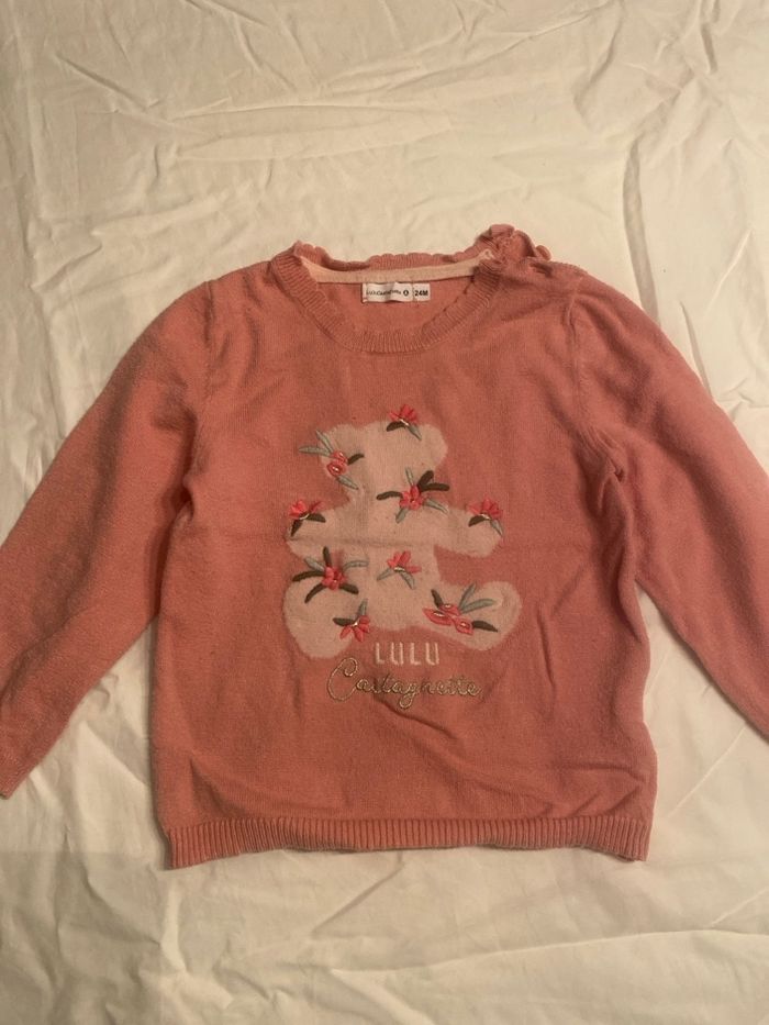 Pull fille 2ans