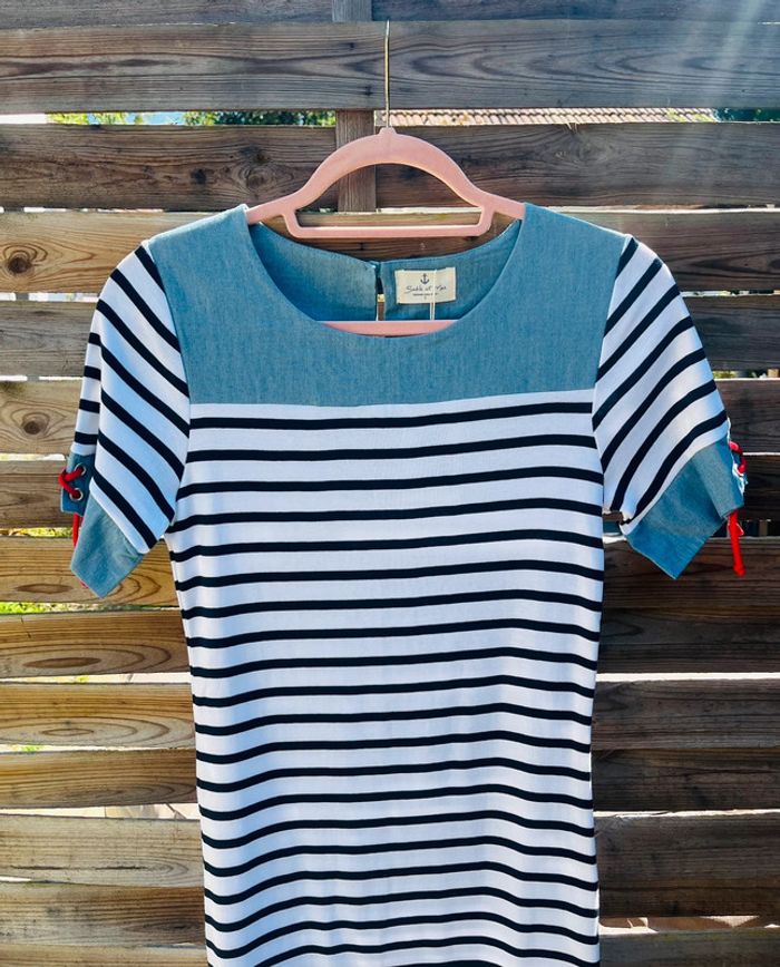 Robe marinière - Taille S - photo numéro 2