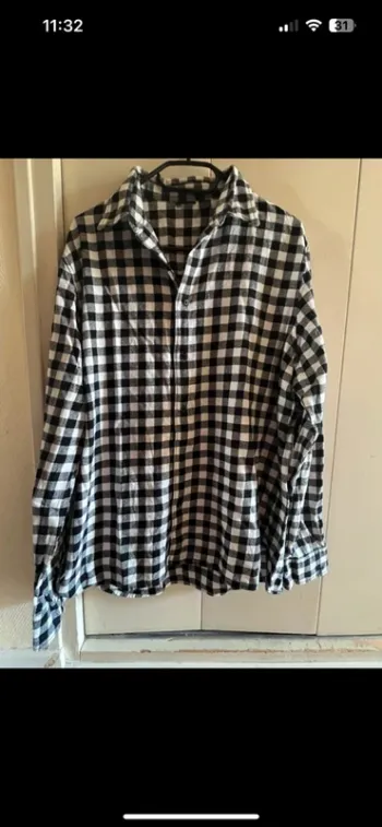 Chemise à carreaux XL