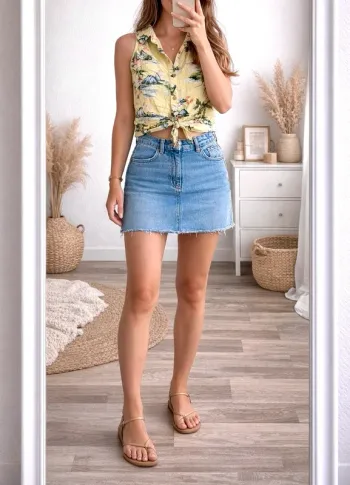 Top sans manche d’été