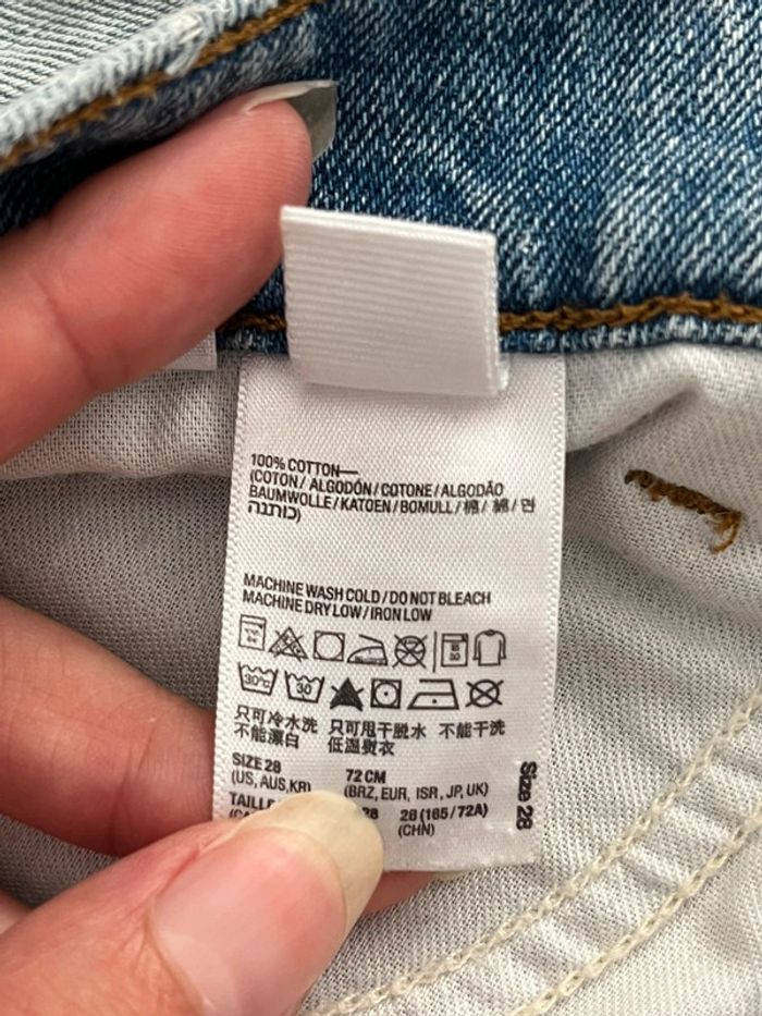 Short en jean American Apparel - photo numéro 7