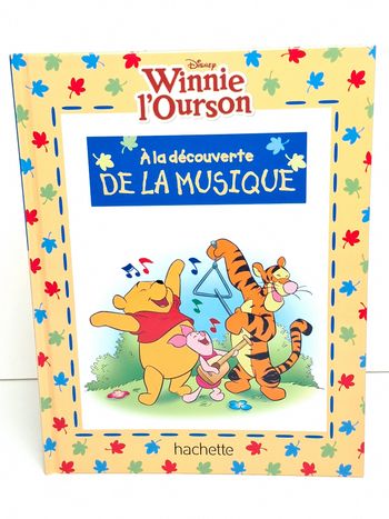 Livre Disney Winnie l'ourson A la découverte de la musique