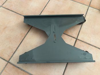 plateau roulant gris