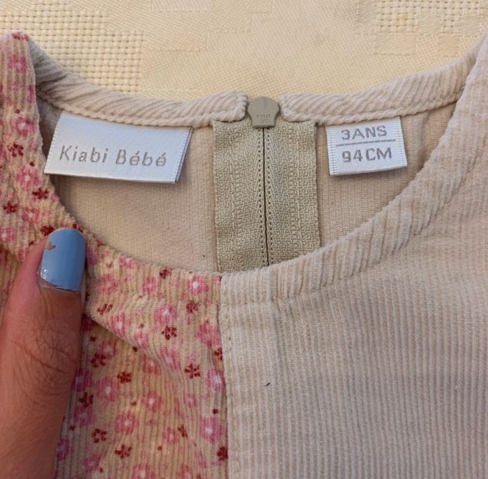 Robe Kiabi en velours - photo numéro 3