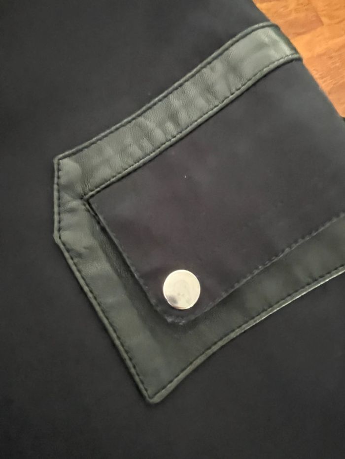 Veste Trench noir Sandro homme M - photo numéro 5