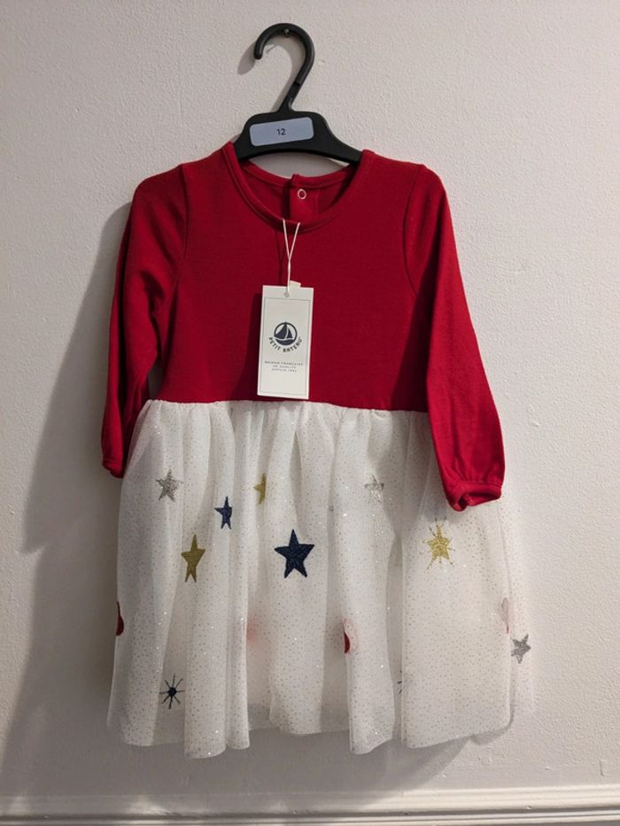 Robe tutu festive bébé fille 12 mois