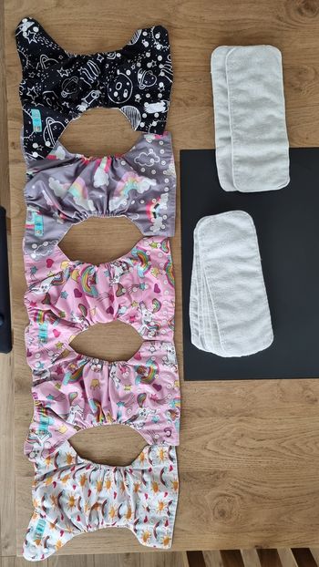 Lot 5 couches Alvababy + 1 donnée