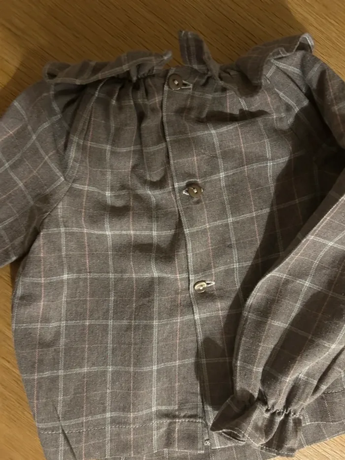 Ensemble blouse + bloomer 2 ans - photo numéro 5