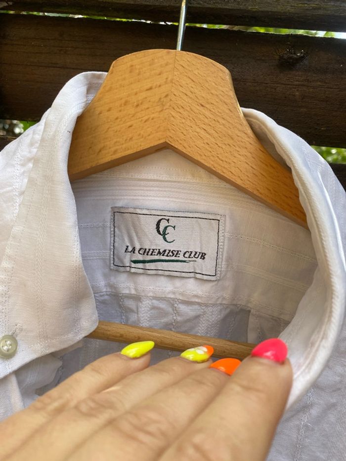 Chemise blanche tout coton - photo numéro 3
