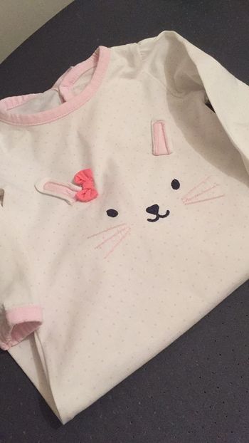 Pyjama DPAM, collection lapin 6M-68cm