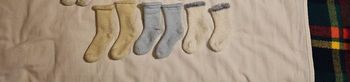 3 paires de chaussons pour bébé   de 0 mois (naissance) à 9 mois