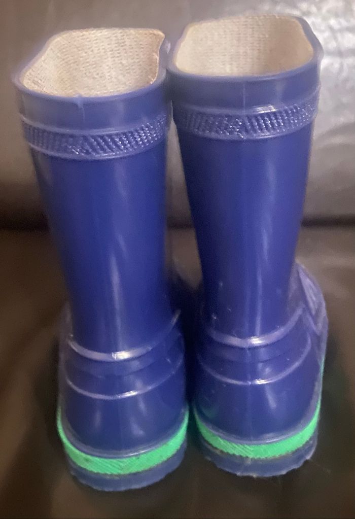 Bottes de pluie »G&G »bleu marine et multicolores - photo numéro 4