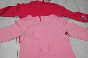 Lot 2 t-shirts à manches longues