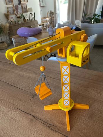 Grue en bois