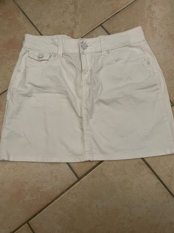 Jupe en jeans cache cache