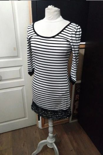 Robe été a rayures neuve t 36 38