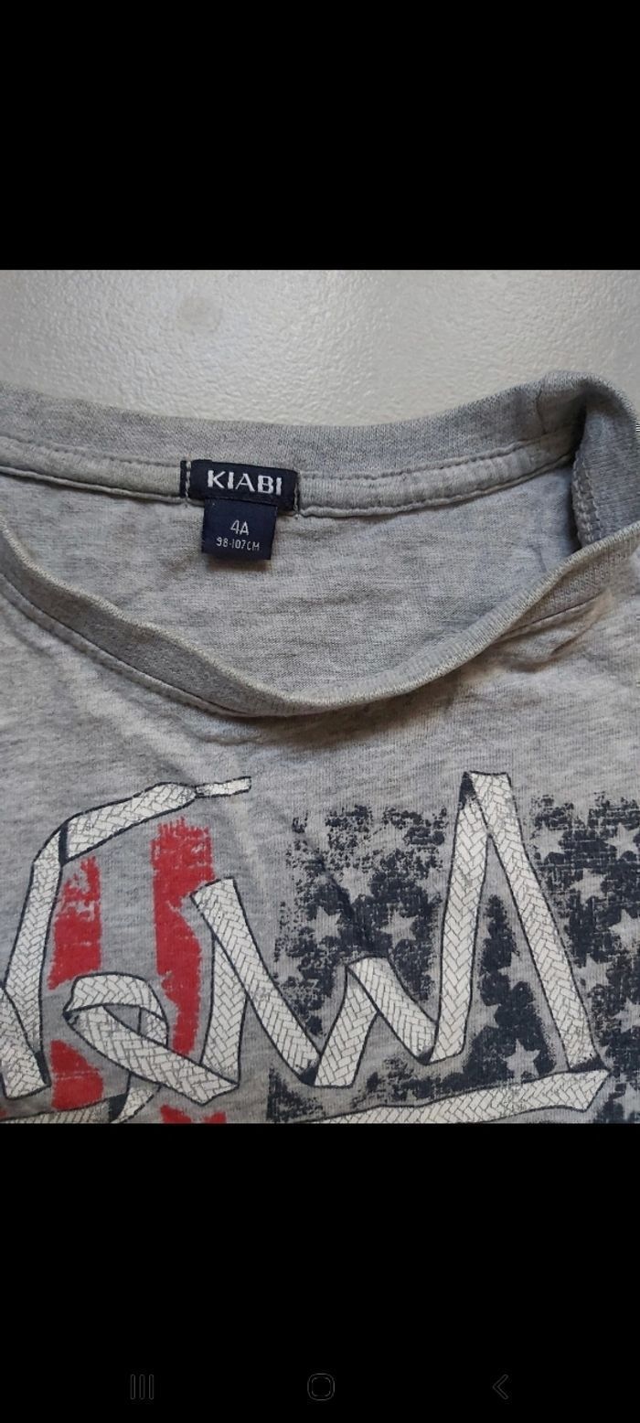 Tshirt manche courte 4 ans - photo numéro 3