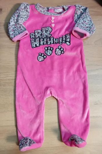 Pyjama bébé rose léopard – Léopold 🐆