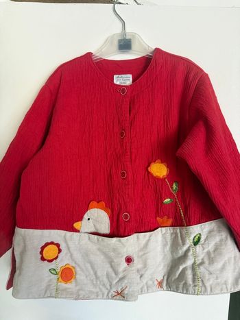 Magnifique jilet, veste fille Catimini  2 ans 