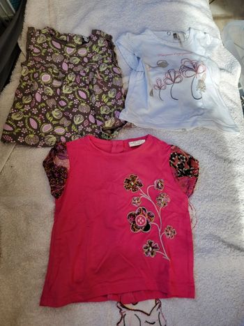 Lot de 6 tee-shirts d'été 6 mois