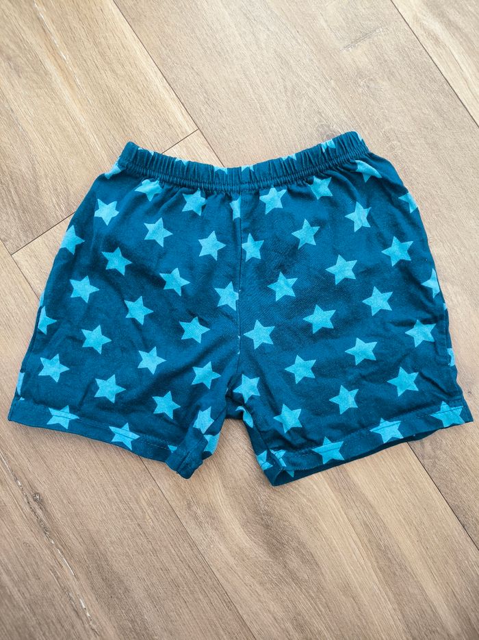 Short bleu avec étoiles fille Du Pareil Au Même (DPAM) 4 ans