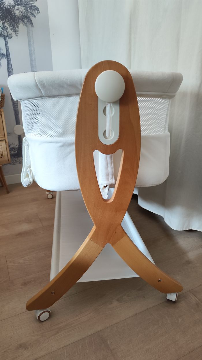 Lit cododo babygo crème et bois - photo numéro 6