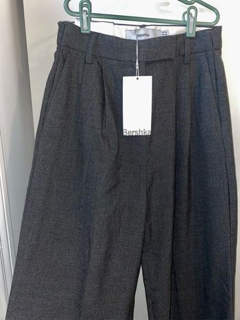 Pantalon tailleur gris foncé