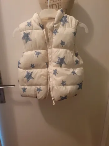 Doudoune sans manche fille 3 ans