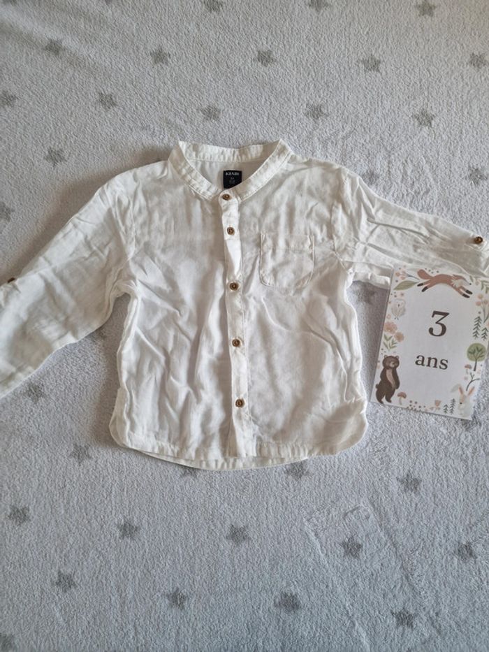 Chemise 3 ans