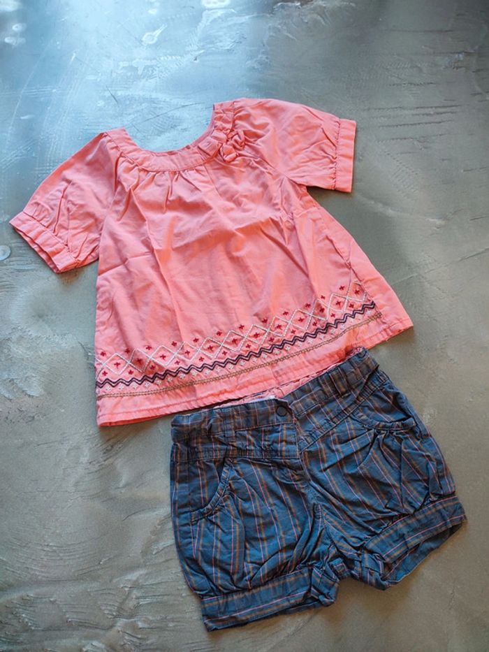 Ensemble fille 36 mois Vertbaudet 3 ans