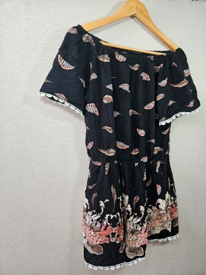 Combi-short à fleur - photo numéro 6