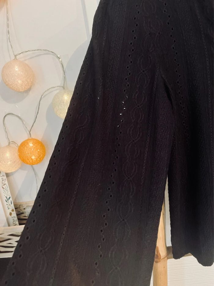 Blouse à manches longues ajouré taille XS - photo numéro 5
