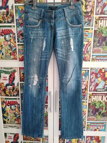 Jeans à trous femme taille 36