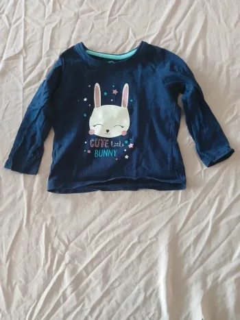 Tee-shirt manche longue 9-12 mois
