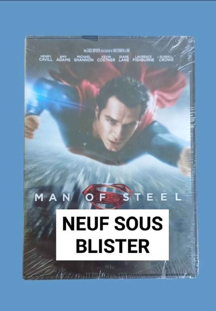 DVD Man of Steel (Neuf sous blister)
