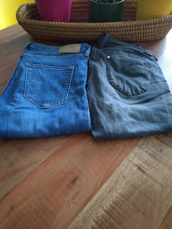 Lot de 2 jeans skinny femme 