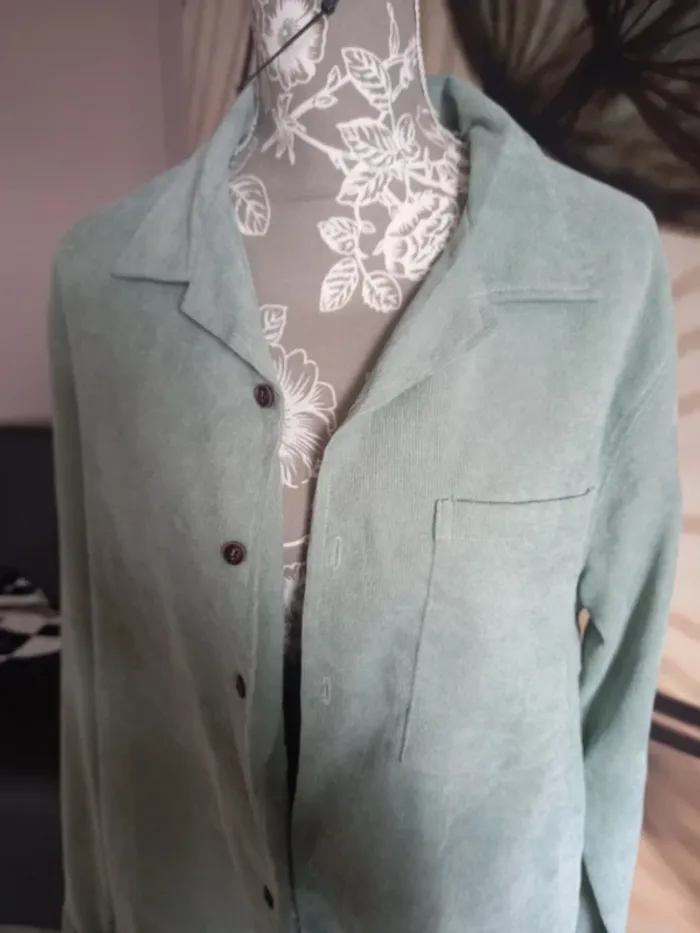 Chemise velours - photo numéro 2