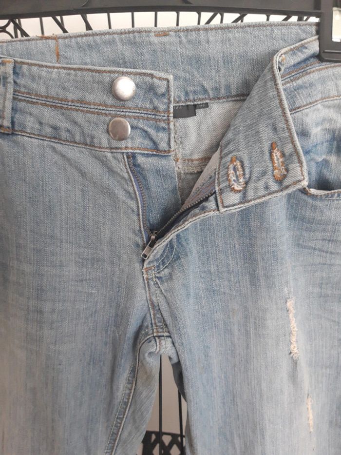 Jean ripped déchiré usé d'origine - photo numéro 5
