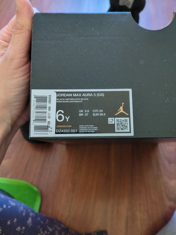 Jordan max aura 5 noir - photo numéro 8