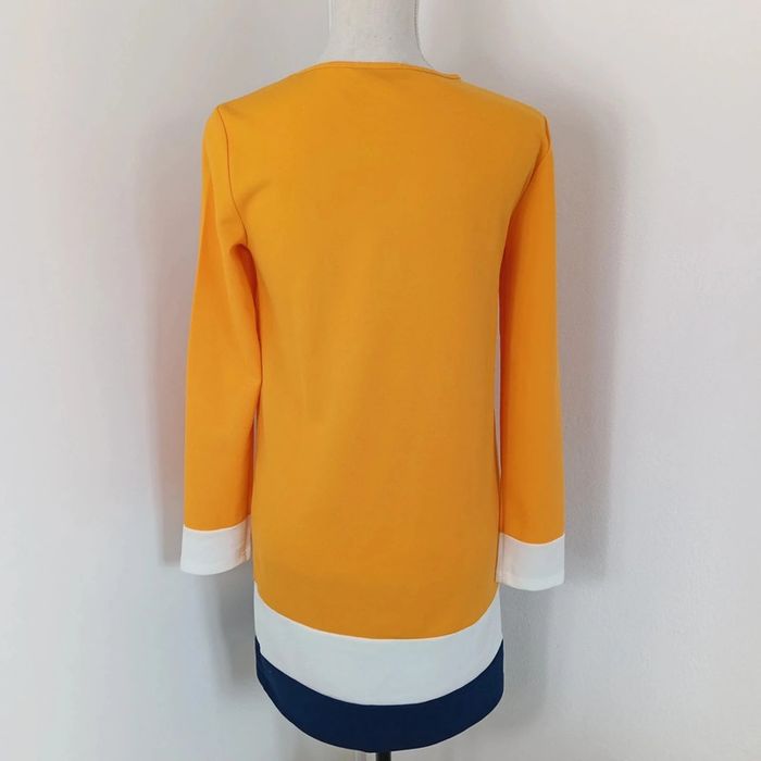 Robe Courte Shein Jaune Taille S à Manches Longues - photo numéro 4
