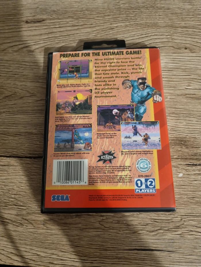 Eternal champions sega Genesis - photo numéro 3