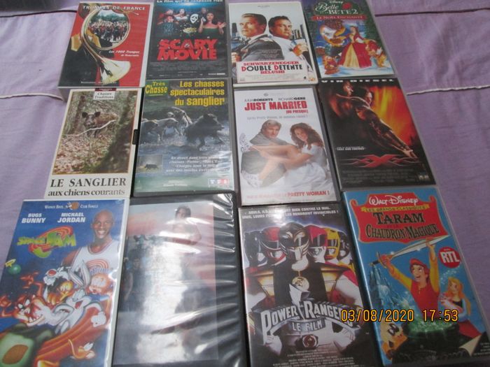 Lot Cassettes VHS Film - photo numéro 2