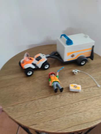 Quad de secours playmobil