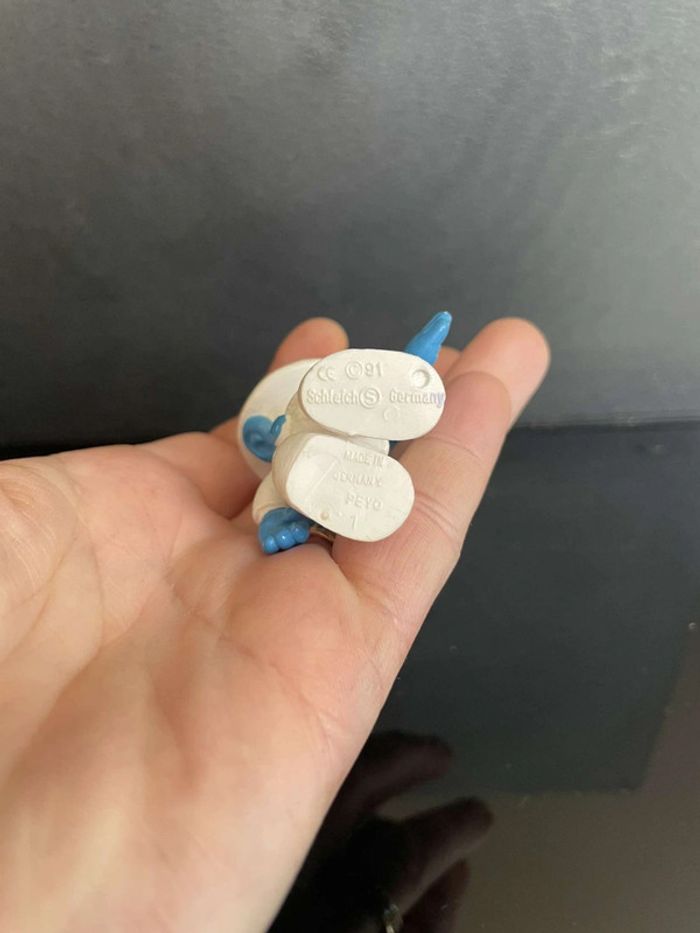 Figurine Vintage Schtroumpfs Marié Schleich 1991 - photo numéro 4