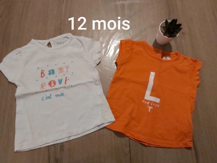 Lot de 2 T-shirt