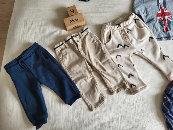 Lot bébé garçon petits prix en très bon état, rentrée Septembre automne hiver - photo numéro 14