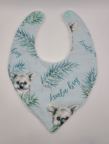 Bavoir bébé fait main