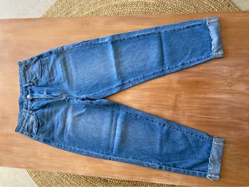 Jean large taille haute