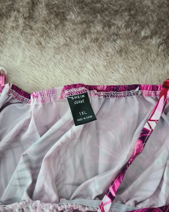 Robe à fines brides taille 42 tropical - photo numéro 5