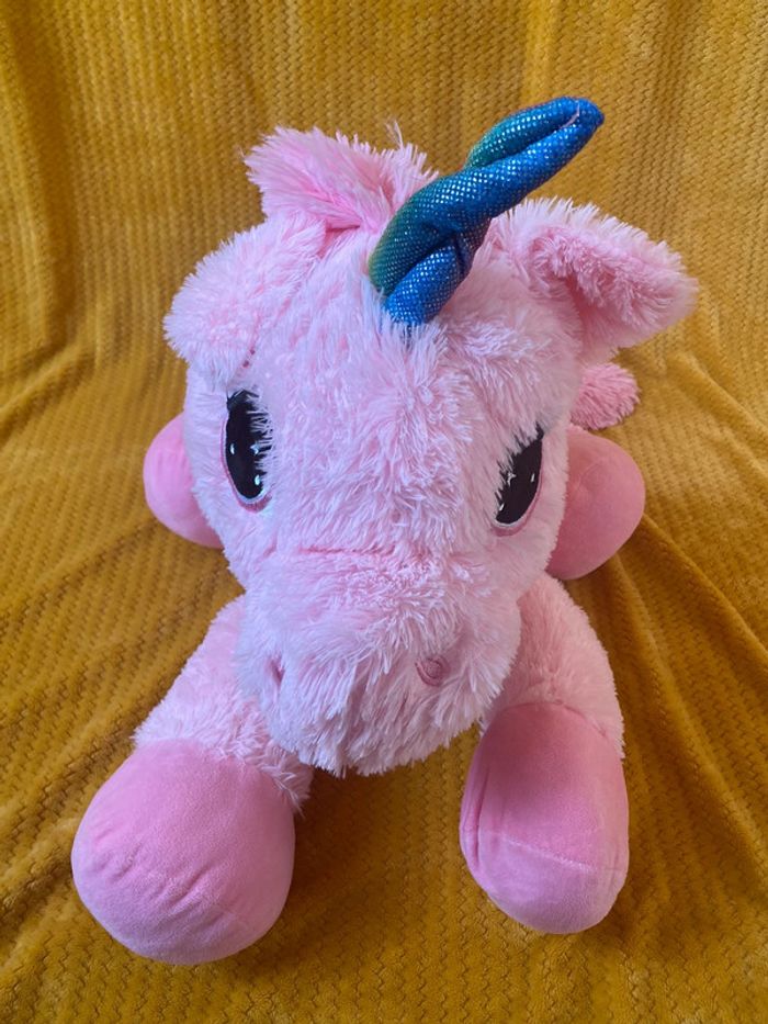 Grande peluche licorne - photo numéro 3